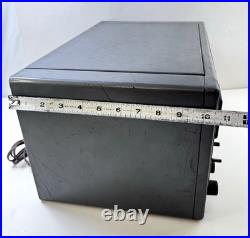 VTG National Model NC-125 Tube Radio Receiver Broadcast Code Telegraph Signals