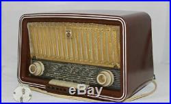 VTG ORIGINAL 1950s PHILIPS PHILETTA BD263U TUBE RADIO. RARE. WORKS