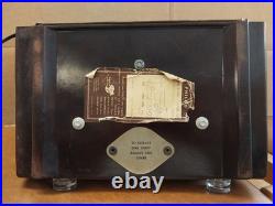 VTG Philco Transitone Radio Model 51-532 AM Radio Bakelite Tested & Works