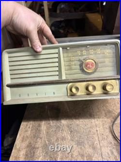 VTG Rare Arvin 460T Standard Broadcast Green Bakelite Electric Tube Radio USA