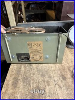 VTG Rare Arvin 460T Standard Broadcast Green Bakelite Electric Tube Radio USA