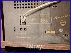 VTG Rare Blaupunkt Granada 3D 2220 Tube Radio TESTED WORKING READ DESCRIPTION