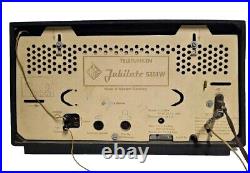VTG Telefunken Jubilate 5351 W 3-Band 5 Tube Radio AM/FM/SW, W. Germany WORKING