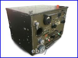 VTG WWII Military AM-8A TRA-1 RF Tube Radio Signal Power Amplifier TRC-1 Meter