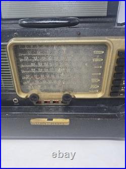 VTG Zenith A600 Trans-Oceanic Wave Magnet Tube Radio. Working With Original Paper