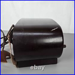 VTG Zenith Bakelite Tube Radio Alarm Clock Model 5K03 WORKING for Restoration