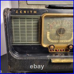 VTG Zenith Trans-Oceanic Wave Magnet Radio TESTED/WORKS Model H500 Radio VTG Zenith Trans-Oceanic Wave Magnet Radio TESTED/WORKS Model H500 Radio