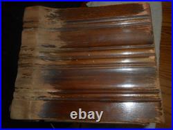 V. COOL Vintage Clarion Super Heterodyne Wooden Tombstone Tube Radio (Powers Up)