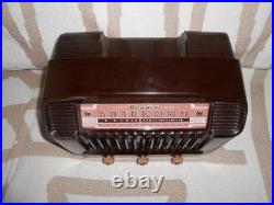 V NICE Vintage 1947 Bendix Tube Radio Model 636A Superheteroyne TESTED & WORKS