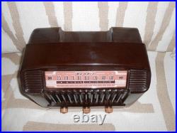 V NICE Vintage 1947 Bendix Tube Radio Model 636A Superheteroyne TESTED & WORKS