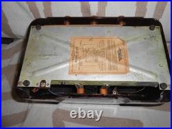 V NICE Vintage 1947 Bendix Tube Radio Model 636A Superheteroyne TESTED & WORKS