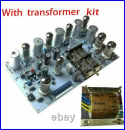 Vacuum Tube FM Radio Vintage Wireless Stereo Receiver Board Kit with Transformer