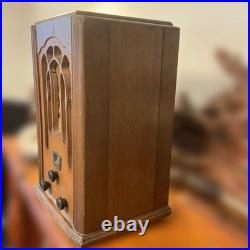 Vacuum Tube Radio Vintage Am Radio Receiver Classic Audio Amplifier Nostalgic