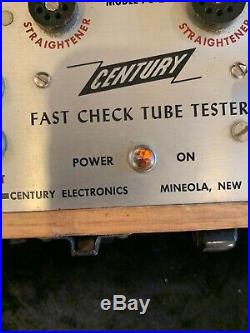 Vacuum Tube Tester Vintage Century FC-2 Guitar HiFi Radio TV Tubes