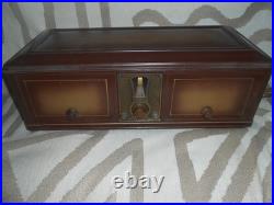Very Cool Vintage Philco Model 511 Metal Coffin Style Tube Radio 1928 Very Cool Vintage Philco Model 511 Metal Coffin Style Tube Radio 1928