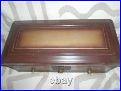 Very Cool Vintage Philco Model 511 Metal Coffin Style Tube Radio 1928 Very Cool Vintage Philco Model 511 Metal Coffin Style Tube Radio 1928