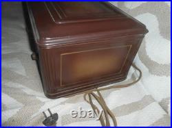 Very Cool Vintage Philco Model 511 Metal Coffin Style Tube Radio 1928 Very Cool Vintage Philco Model 511 Metal Coffin Style Tube Radio 1928