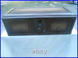 Very Cool Vintage Philco Model 511 Metal Coffin Style Tube Radio 1928 Very Cool Vintage Philco Model 511 Metal Coffin Style Tube Radio 1928