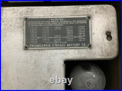 Very Cool Vintage Philco Model 511 Metal Coffin Style Tube Radio 1928