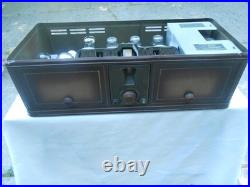 Very Cool Vintage Philco Model 511 Metal Coffin Style Tube Radio 1928 Very Cool Vintage Philco Model 511 Metal Coffin Style Tube Radio 1928