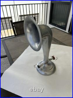 Very Rare Early 1920's Radio Headphones Horn Speaker Nice Condition 18 Tall