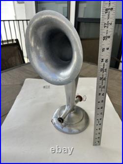 Very Rare Early 1920's Radio Headphones Horn Speaker Nice Condition 18 Tall
