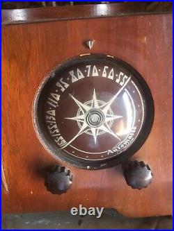 Very Rare antique automatic radio model 612X for restoration Just Out Of Attic