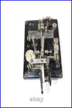 Vibroplex lightening bug black base with painted gold highlights, semi automatic