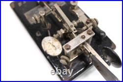 Vibroplex lightening bug black base with painted gold highlights, semi automatic
