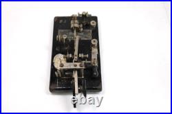 Vibroplex lightening bug black base with painted gold highlights, semi automatic