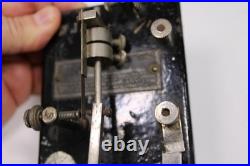Vibroplex lightening bug black base with painted gold highlights, semi automatic