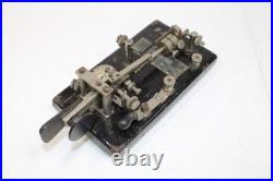 Vibroplex lightening bug black base with painted gold highlights, semi automatic