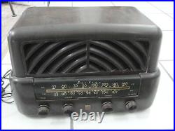 Vintage1940s Wards Airline Radio Model 15BR-1535B Tube Radio Working