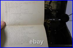 Vintage 1918 Us Army World War 1 Signal Corps Antique Crystal Deforest Radio