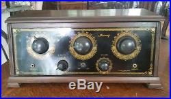 Vintage 1920's American Beauty 5 Tube Battery Set Radio Exceptional Condition