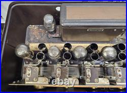 Vintage 1920's, Atwater Kent, 8 Tube Radio Set, Model 45 UN-Tested