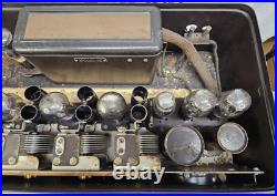 Vintage 1920's, Atwater Kent, 8 Tube Radio Set, Model 45 UN-Tested