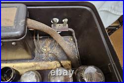 Vintage 1920's, Atwater Kent, 8 Tube Radio Set, Model 45 UN-Tested