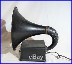 Vintage 1920's Dictogrand Radio Horn Loud Speaker Model R-4 Works New York