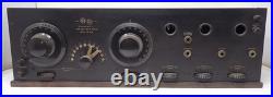Vintage 1920's Grebe CR-9 Broadcast Receiver Tube Radio Experimental Untested