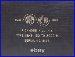 Vintage 1920's Grebe CR-9 Broadcast Receiver Tube Radio Experimental Untested