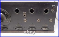 Vintage 1920's Grebe CR-9 Broadcast Receiver Tube Radio Experimental Untested