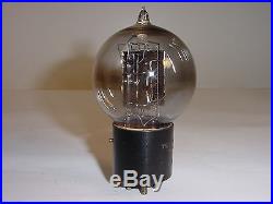 Vintage 1920's NOS Western Electric 205D 205 D Radio Amplifier Tennis Ball Tube