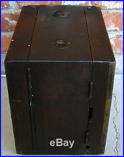 Vintage 1920's RCA Radiola II Model AR-800 Wood Tube Portable Radio NR
