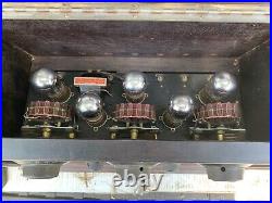 Vintage 1920's Sears/Clarion 5 Tube Radio