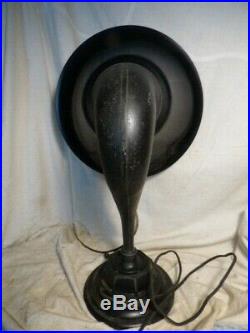 Vintage 1920's Thorola Junior Jr. Gooseneck Radio Speaker-Bakelite Horn-Works