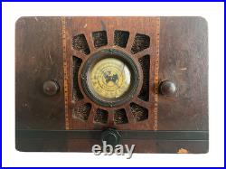 Vintage 1920s 1930s PLA-MOR Tube Radio Detrola D. R. Co Chassis 104