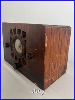 Vintage 1920s 1930s PLA-MOR Tube Radio Detrola D. R. Co Chassis 104