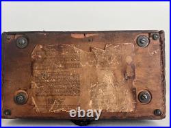 Vintage 1920s 1930s PLA-MOR Tube Radio Detrola D. R. Co Chassis 104