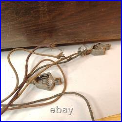 Vintage 1920s 5 Vacuum Tube Radio